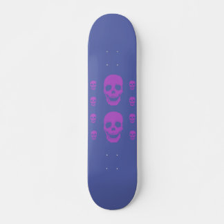 Skate Neon Skull Deck