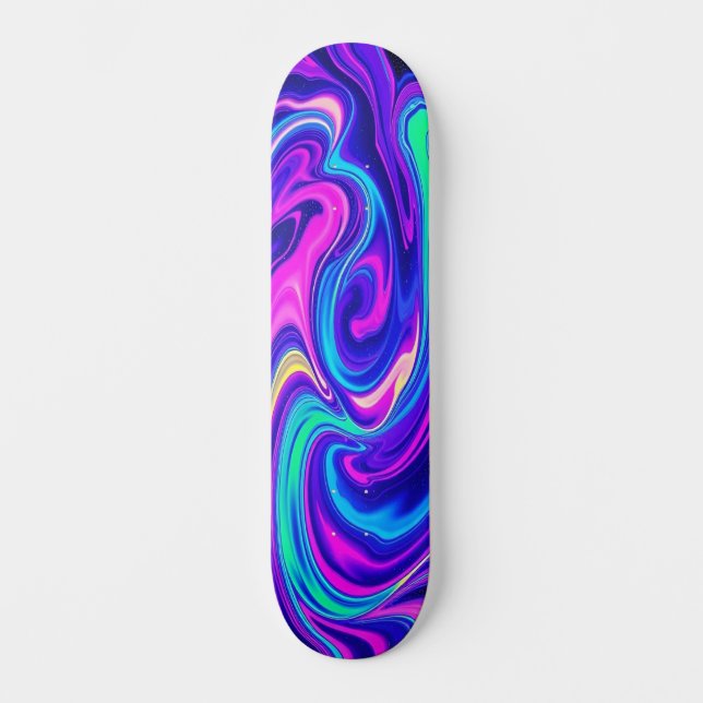 Skate Neon Vortex: Edição 1 (Frente)