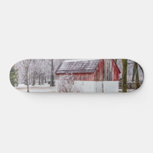 Skate Neve No Queda Vermelho