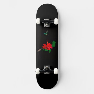 Skate Nevoy Ryder Hibiscus Flower & Hummingbird Board
