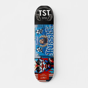 Skate NIPSEY O GRANDE Skateboard, 7¾" Deck