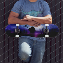 Skate Noite de Fantasia da Noite de Cristo Negro Roxo