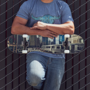 Skate Nome personalizado Chicago EUA