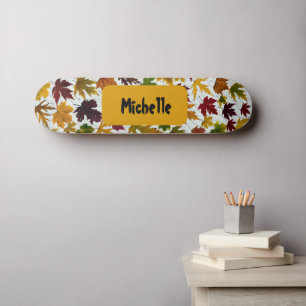 Skate Nome Personalizado de Queda Moderna