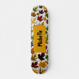 Skate Nome Personalizado de Queda Moderna