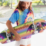 Skate Nome Personalizado do Dragão Arco-Íris<br><div class="desc">Este design pode ser personalizado escolhendo a opção personalizar para adicionar texto ou fazer outras alterações. Se este produto tiver a opção de transferir o design para outro item, certifique-se de ajustar o design para o ajustado, se necessário. Entre em contato comigo em colorflowcreations@gmail.com se desejar usar este design em...</div>