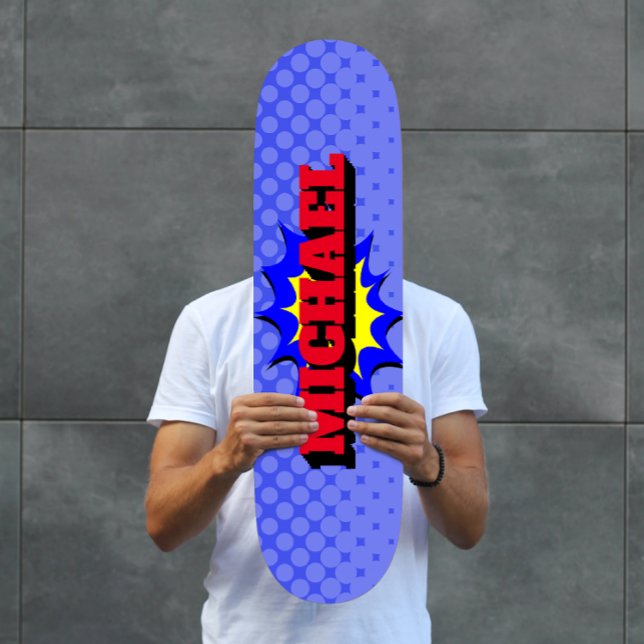 Skate Nome Personalizado do Livro Personalizado de Crian (Criador carregado)