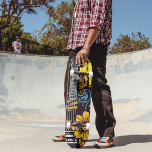 Skate Nome Personalizado e Cor Ukulele