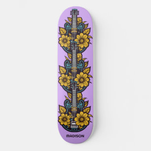 Skate Nome Personalizado e Cor Ukulele
