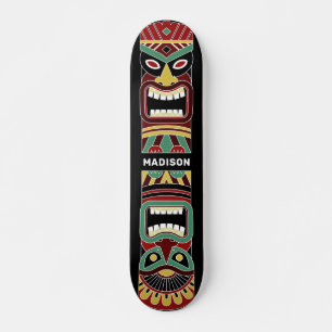 Skate Nome personalizado Tiki Totem legal