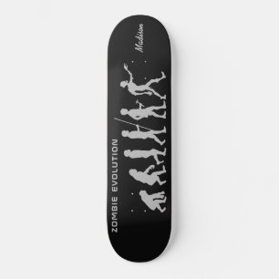 Skate Nome personalizado Zombie Evolution skateboards