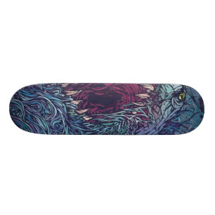 Skate nos olhos do tubarão