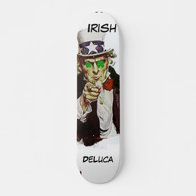 Skate Nós queremos DeLuca (Frente)