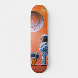 Skate Nos Seus Olhos - Robô Astronauta E Da Caixa