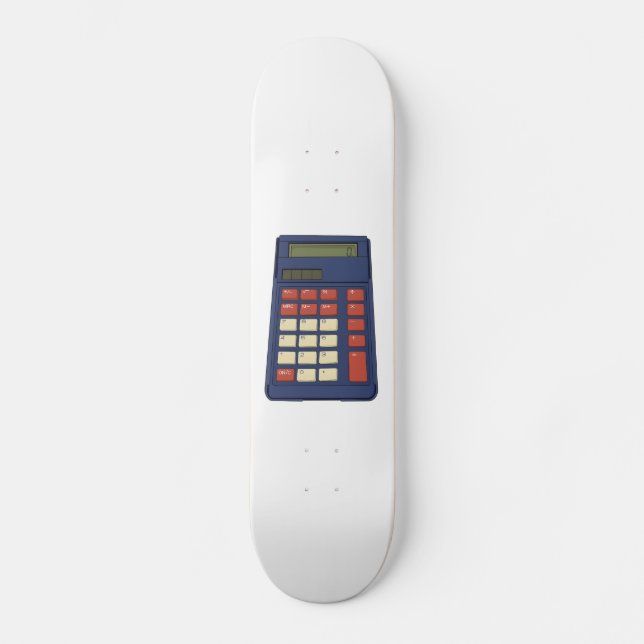 Skate Nostalgia da Escola de Matemática Calculadora do a (Frente)