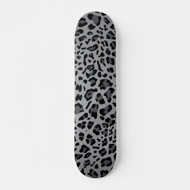 Skate Nova Textura de Leopardo 11 (Frente)