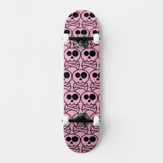 Skate NOVO - Caveira de Pastel em Desenho Animado