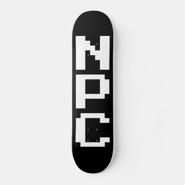 Skate NPC - Caractere Não Reproduzível (Frente)
