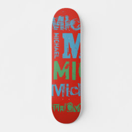 Skate Nuvens de Palavras Tipografia Colorida Tendência S