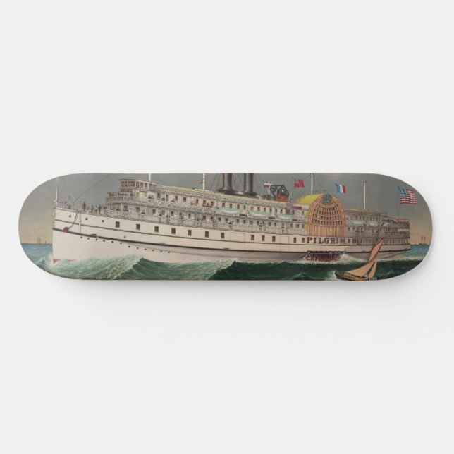 Skate NY Voyage Grand PaddleWheel Steamboat O Peregrino (Horz)