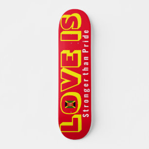 Skate O AMOR É MAIS FORTE DO QUE O PAPEL DE ORGULHO, Pin
