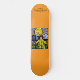 Skate O Cartão Tarot "O Tolo"