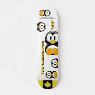Skate O conselho canadense do pinguim