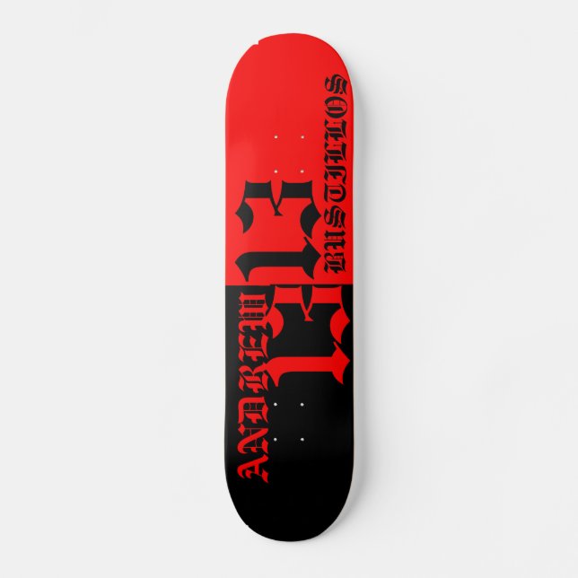 Skate o conselho da equipe dos bustillos de andrew (Frente)