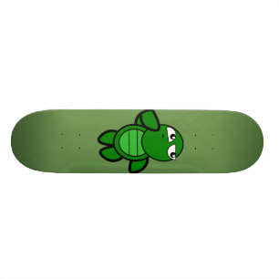 Skate o conselho da tartaruga adorável
