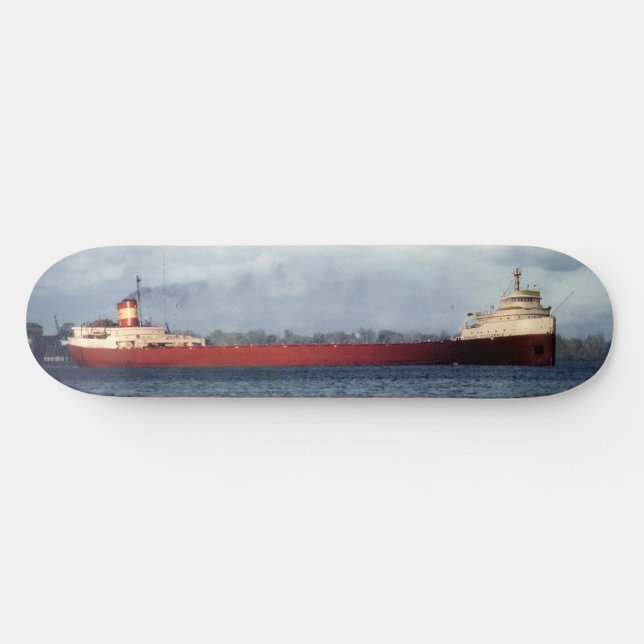 Skate O Edmund Fitzgerald com Nomes da Tripulação (Horz)
