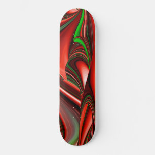 Skate O espírito do Amor e da Esperança Abstrato 3D Ra