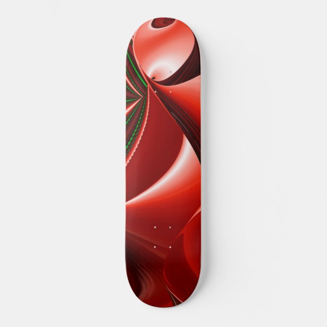 Skate O espírito do amor e da esperança Abstrato 3D Rain (Frente)