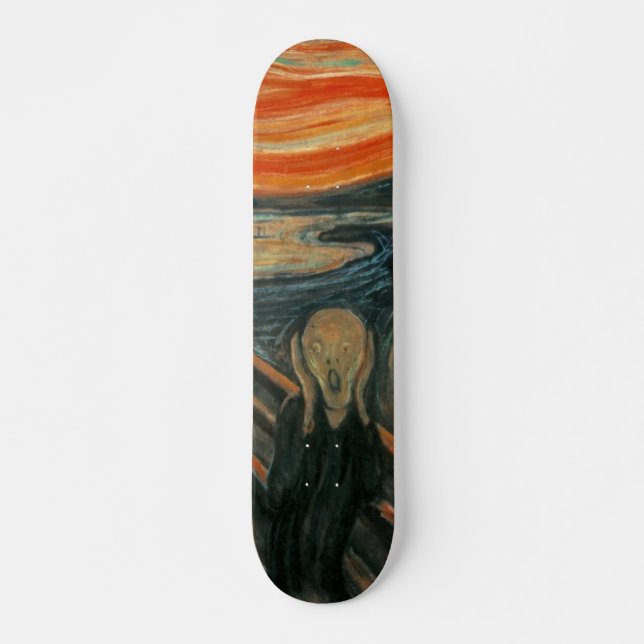 Skate O Gritar - Edvard Munch (Frente)