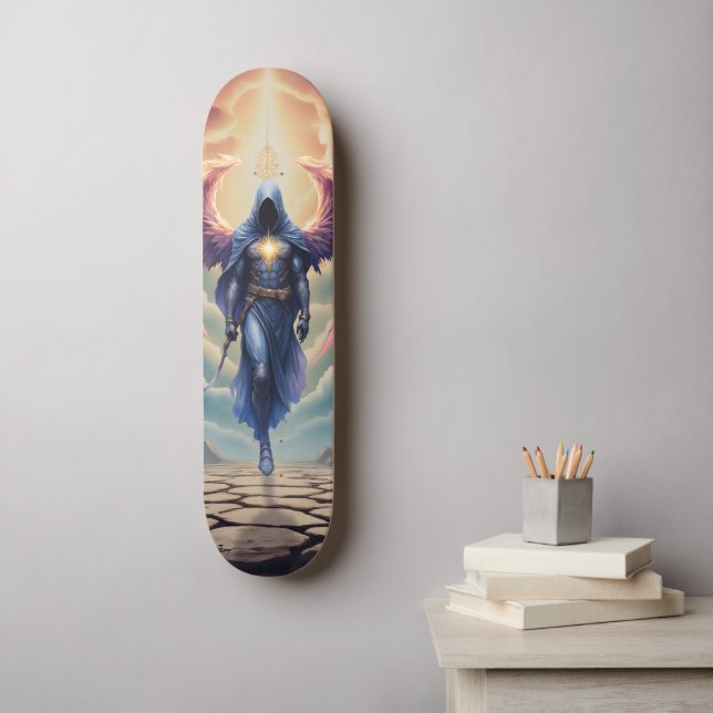Skate O Guardião Místico da Esperança (Arte de parede)