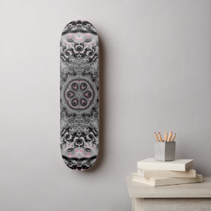 Skate O Jardim Fractal Prateado