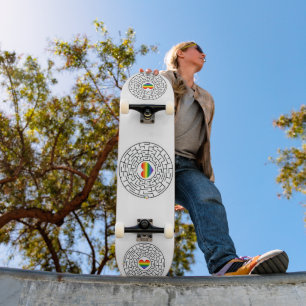 Skate O prêmio de SlipperyJoe, labyri quebra-cabeça laby