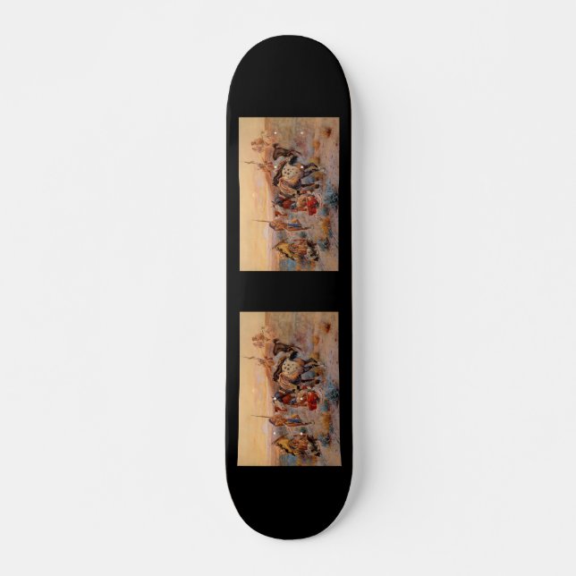 Skate O primeiro vagão de Charles M. Russell (1908) (Frente)