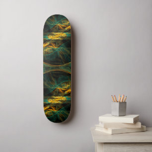 Skate O Quadro de Arte Abstrato da Selva
