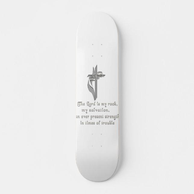 Skate O Senhor é a minha pedra (Frente)