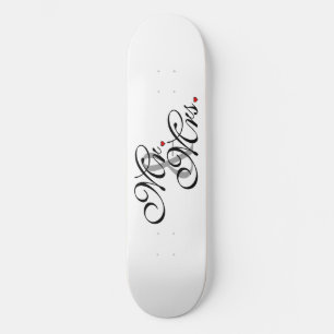 Skate O Sr. e a Sra. Marido Esposa Seu Ela Weds