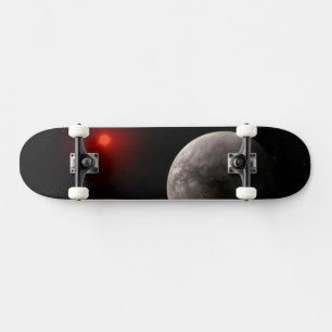 Skate O Trapist-1 B do Exoplaneta Quente Rocky.