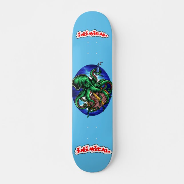 Skate Octopus Deck Dinâmico (Frente)