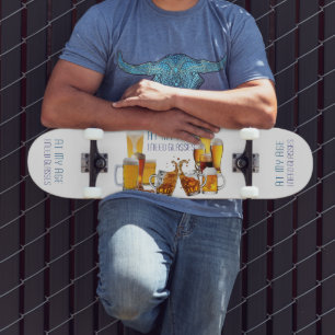 Skate Óculos de cerveja do SlipperyJoe, canecas de cerve