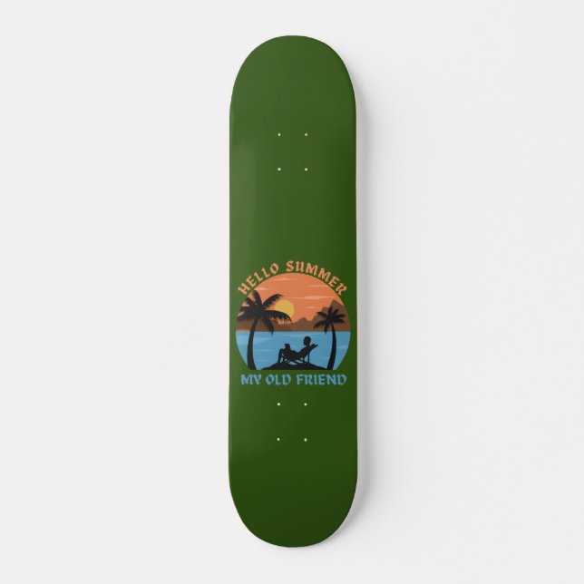 SKATE OLÁ VERÃO MEU VELHO AMIGO                         (Frente)