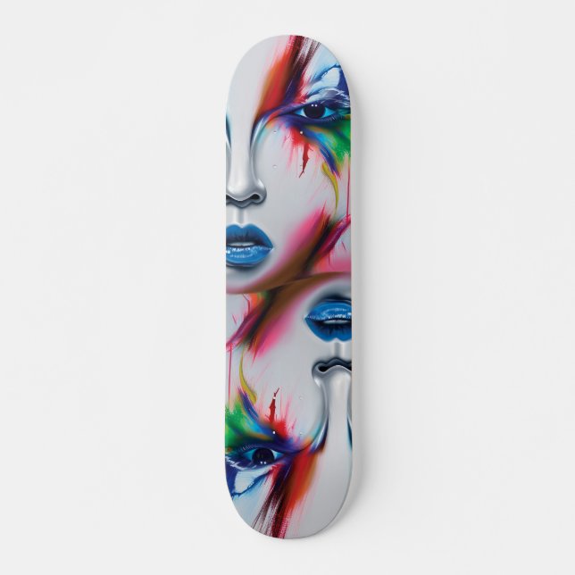 skate "Olhando para você" (Frente)