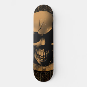 Skate Olhando para você Skull