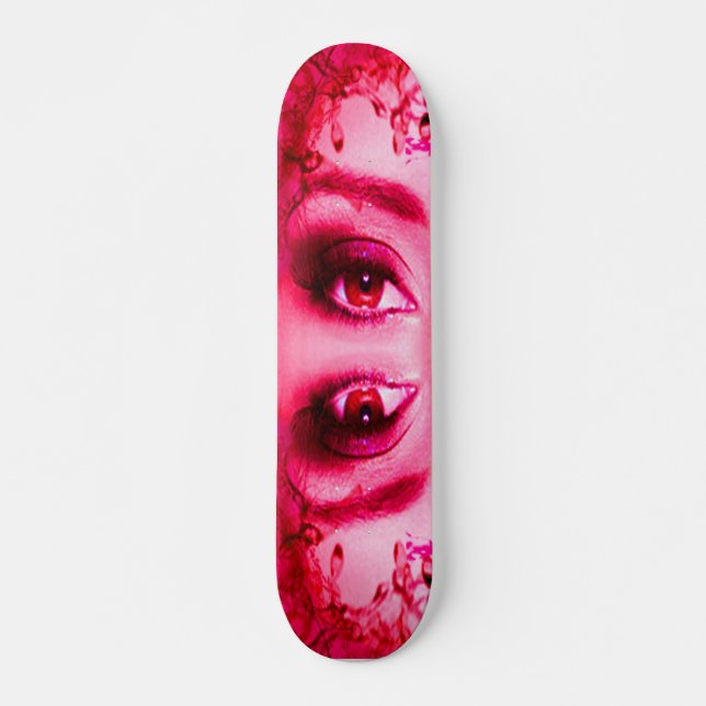 Skate Olhos Vermelhos (Frente)