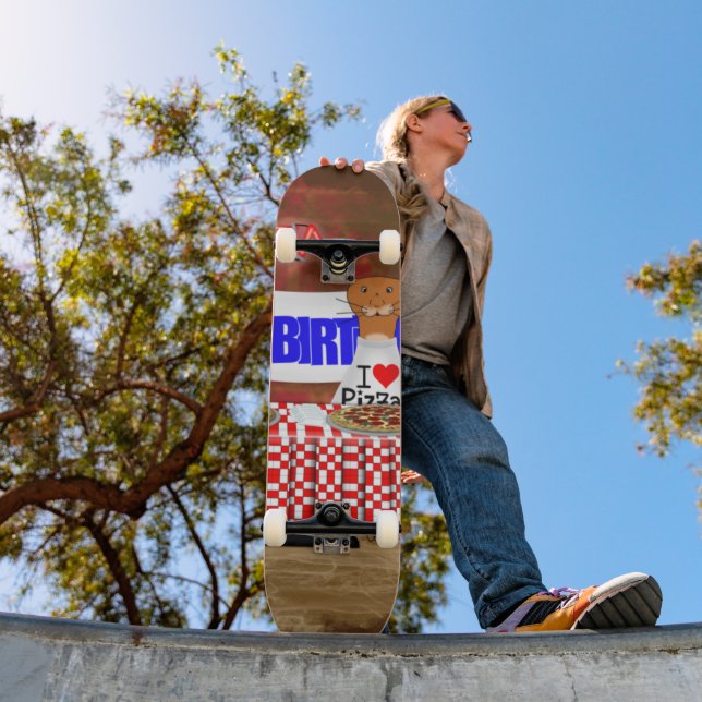 Skate Oliver O Otter tem 6 anos! Feliz aniversário (Ao ar livre 1)