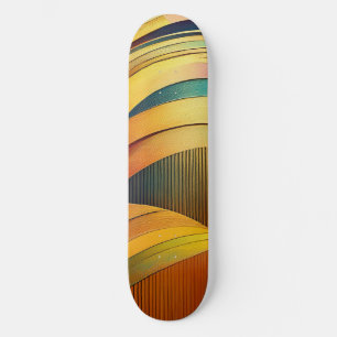 Skate Onda arco-íris