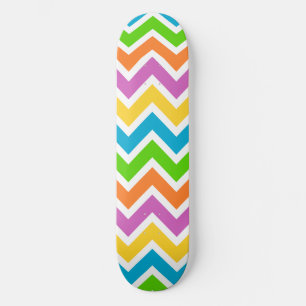 Skate Onda Colorida Arco-íris